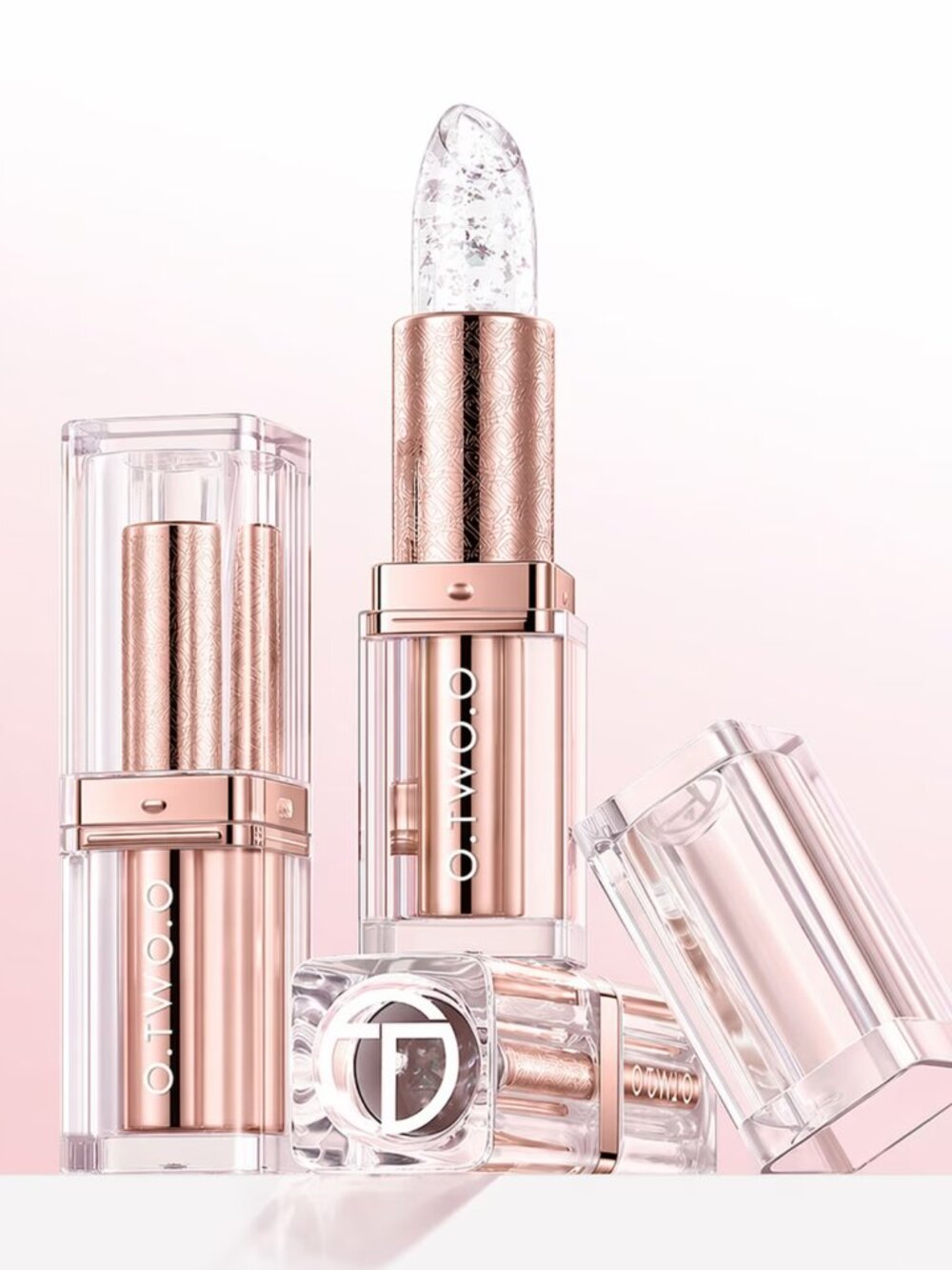 O.TWO.O Sparkling ColorChanging LipBalm Hydrating Moonlight Tint Glossy Lip Care